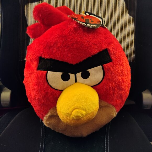 NWT Angry Birds Red Bird Backpack Plush - Picture 1 of 5
